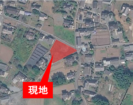 【売土地】熊本市北区植木町田底 住宅用地